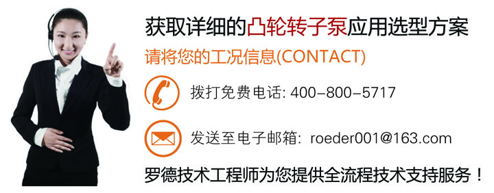專(zhuān)業(yè)的凸輪轉子泵生產(chǎn)廠(chǎng)家青島羅德