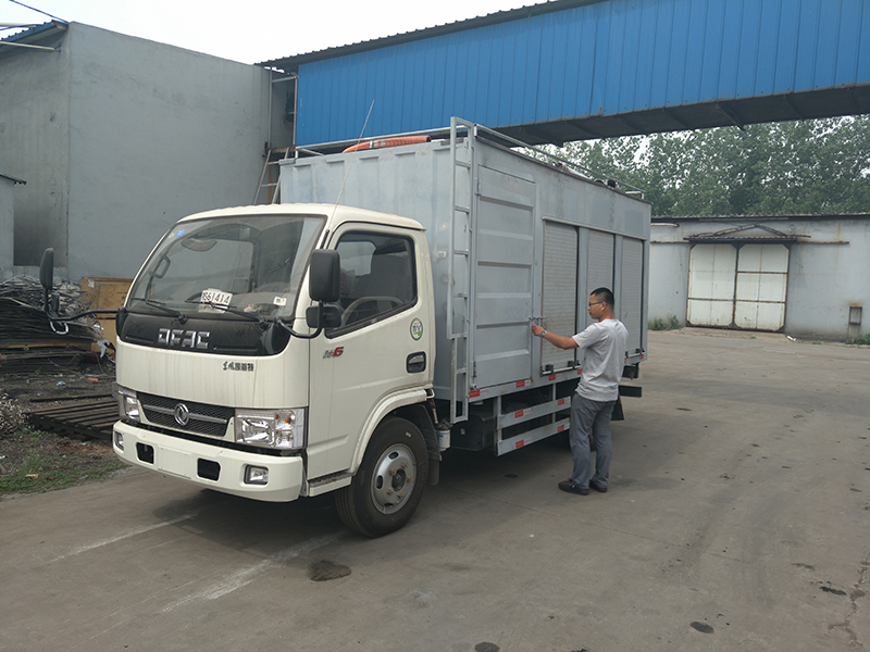 轉子泵移動(dòng)泵車(chē)處理生活污水