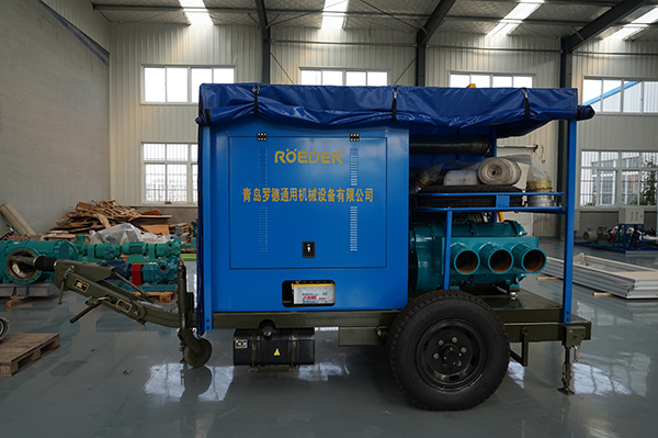 兩輪式柴油機移動(dòng)泵車(chē)