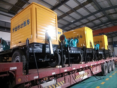 黑龍江某農場(chǎng)國家節水增糧項目---移動(dòng)灌溉泵車(chē)